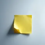 Sticky Note Peel and Stick sound effect artwork