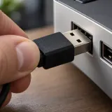 USB Plug Seating Click