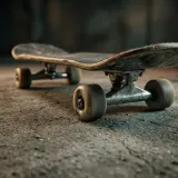 Skateboard Rolling on Concrete sound effect artwork