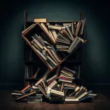 Bookshelf Topple Book Cascade sound effect artwork
