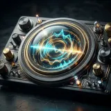 Bright Warbling Synth Logo Hit sound effect artwork