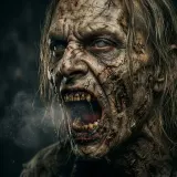 Raspy Zombie Hiss sound effect artwork
