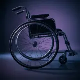 Wheelchair Rolling and Brake Click sound effect artwork