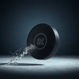 Hard Hockey Puck Hitting Thick Glass sound effect artwork
