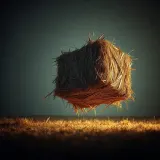 Hay Bale Landing Thud sound effect artwork