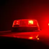 Approaching Police Siren and Strobe sound effect artwork