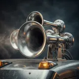 Truck Air Horn Honk sound effect artwork