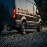 Van Start and Drive Off on Gravel sound effect artwork