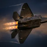 Military Jet Fighter Flyover Roar sound effect artwork