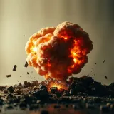 Massive Bomb Blast and Debris sound effect artwork
