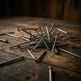 Metal Nails Scatter on Wood sound effect artwork