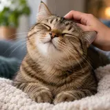 Contented Cartoon Pet Purr