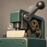 Stylized thumbnail for Mechanical Punch Clock Engaging and Releasing