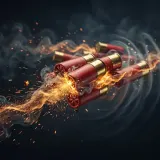 Shotgun Shots with Echoing Tail sound effect artwork
