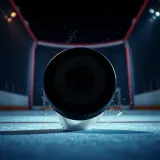 Hockey Slap Shot into Boards sound effect artwork