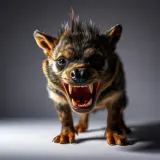 Small Creature Snarling Growl sound effect artwork
