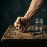 Fist Pounding Wooden Table sound effect artwork
