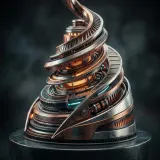 Rising Metallic Sci-Fi Sweeper sound effect artwork