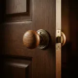 Wooden Door Knob Open and Close sound effect artwork