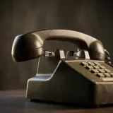 Vintage Phone Handset Lift Click sound effect artwork