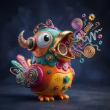 Cartoon Bird Tweets and Trills sound effect artwork
