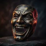 Deep Male Evil Villain Laugh sound effect artwork