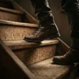 Footsteps Ascending Wooden Stairs sound effect artwork